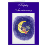 Tarjeta del aniversario