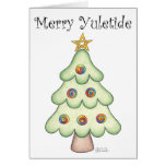 Tarjeta del árbol de Yule