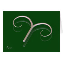 Tarjeta del aries