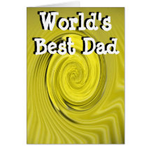 Tarjeta del arte del fractal del día de padres