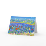 Tarjeta del arte: Flores para la miel, Provence tarjetas