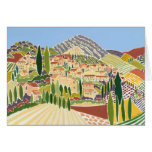 Tarjeta del arte: La ciudad vieja, Romaine del La  tarjetas