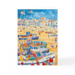Tarjeta del arte: Puerto de St Ives, Cornualles tarjetas