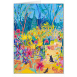 Tarjeta del arte: Suntuosamente fruta cítrica. El  tarjetas