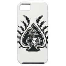 Tarjeta del as para Boss iPhone 5 Case-Mate Cobertura