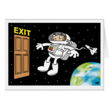 Tarjeta del astronauta