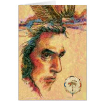 Tarjeta del bailarín de Eagle