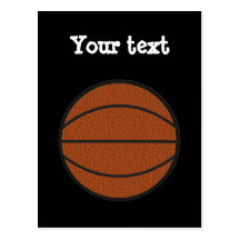 Tarjeta del baloncesto tarjeta postal