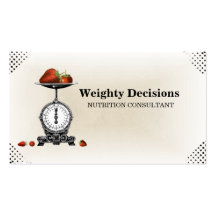 Tarjeta del cocinero de la escala del ultramarinos tarjetas de negocios