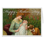 Tarjeta del día de madres del Victorian