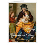 Tarjeta del día de madres del Victorian