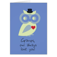 Tarjeta del día de padre de Gramps