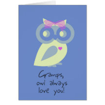Tarjeta del día de padre de Gramps