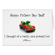 Tarjeta del día de padres del picovoltio