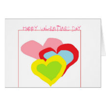 Tarjeta del día de San Valentín