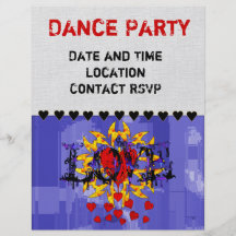 Tarjeta del día de San Valentín abstracta del amor Tarjetas Informativas