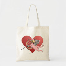 Tarjeta del día de San Valentín Bolsas De Mano