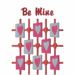 Tarjeta del día de San Valentín colgante adaptable