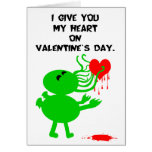 Tarjeta del día de San Valentín de Cthulhu