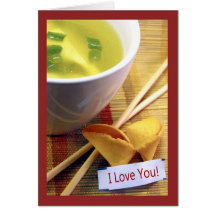 Tarjeta del día de San Valentín de la galleta de l