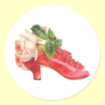 Tarjeta del día de San Valentín de Marie Antonieta pegatinas
