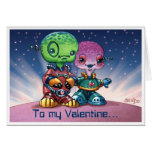 Tarjeta del día de San Valentín de Marteenie