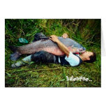 Tarjeta del día de San Valentín del campesino sure