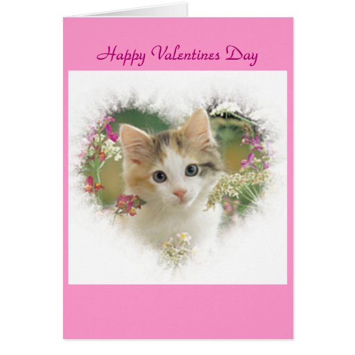 tarjeta del día de San Valentín del corazón del ga