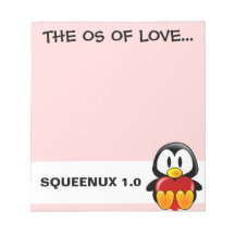 Tarjeta del día de San Valentín del friki del orde Blocs De Papel