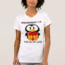 Tarjeta del día de San Valentín del friki del orde Camiseta