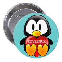 Tarjeta del día de San Valentín del friki del orde Pin