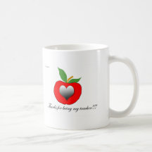 Tarjeta del día de San Valentín del profesor Tazas De Café