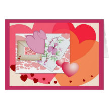 tarjeta del día de San Valentín feliz