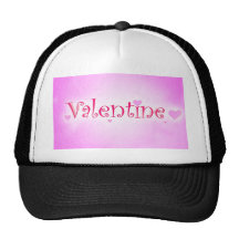 Tarjeta del día de San Valentín Gorras De Camionero