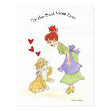 Tarjeta del día de San Valentín para la MAMÁ Postales