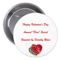 Tarjeta del día de San Valentín Pin