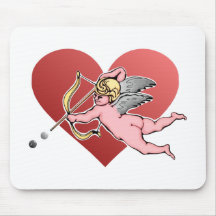 Tarjeta del día de San Valentín Tapetes De Raton