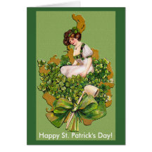 Tarjeta del día de St Patrick feliz