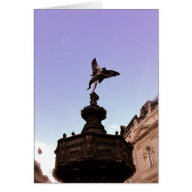 Tarjeta del el día de San Valentín del eros