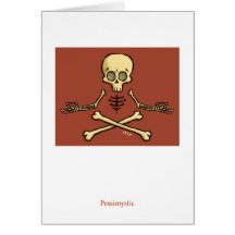 Tarjeta del esqueleto de Pessimystic