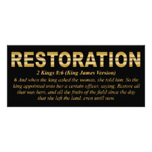 Tarjeta del estante de la restauración lonas publicitarias