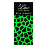 Tarjeta del estante del diseño del estampado de an lonas personalizadas