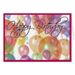 Tarjeta del feliz cumpleaños