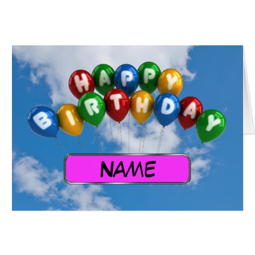 Tarjeta del feliz cumpleaños