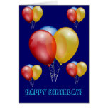 Tarjeta del feliz cumpleaños
