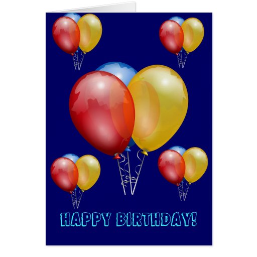 Tarjeta del feliz cumpleaños