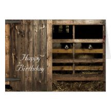 Tarjeta del feliz cumpleaños de las ovejas