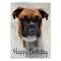 Tarjeta del feliz cumpleaños del perro de perrito 