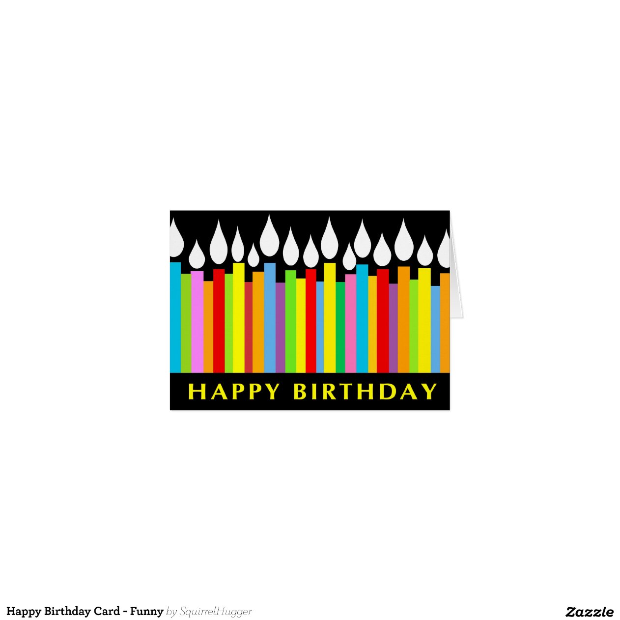 Tarjeta del feliz cumpleaños - divertida | Zazzle