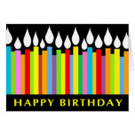 Tarjeta del feliz cumpleaños - divertida